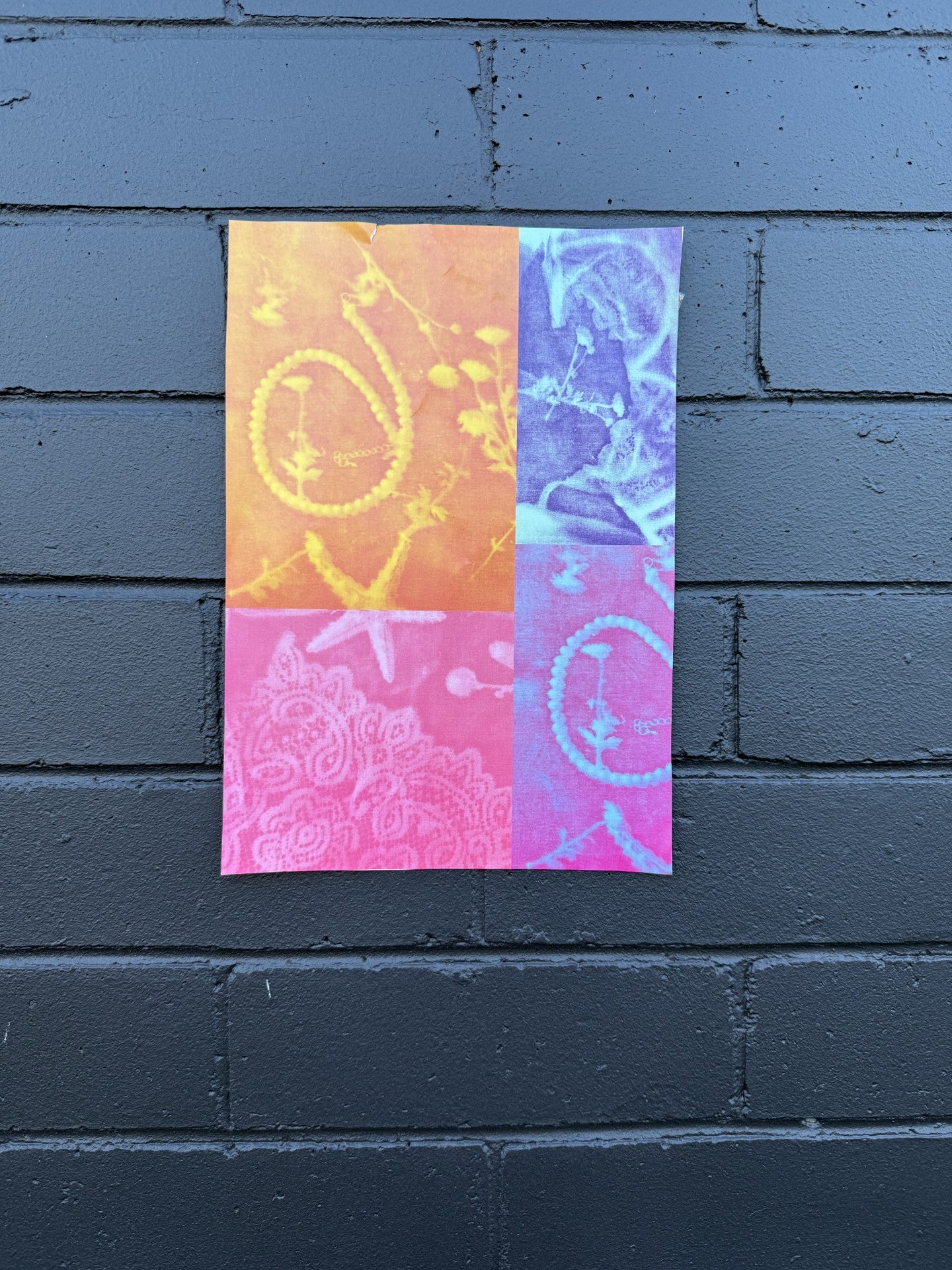Cyanotype Print-A4